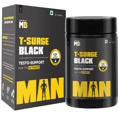 Muscleblaze T- Surge Black Man 90Tab